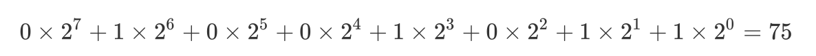 二进制转十进制方法