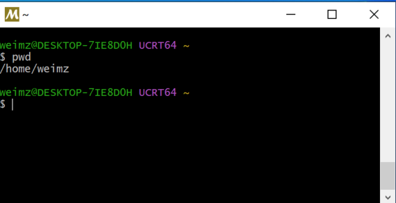 MSYS2 的 Shell 界面