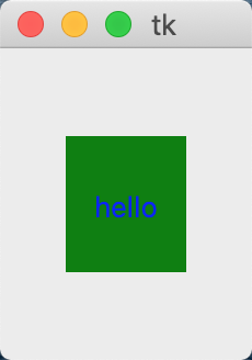 tkinter的Label效果图